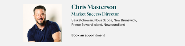 Chris Masterson Market Success Director, book an appointment